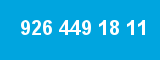 926 449 18 11